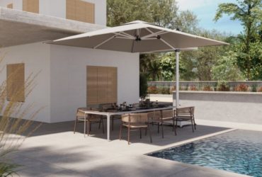 La solution parfaite pour chaque espace extérieur : la diversité des parasols Solero